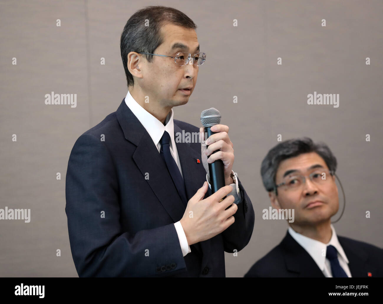 Tokyo, Japan. 26th June, 2017. Japan's Automobile Parts Maker Takata ...