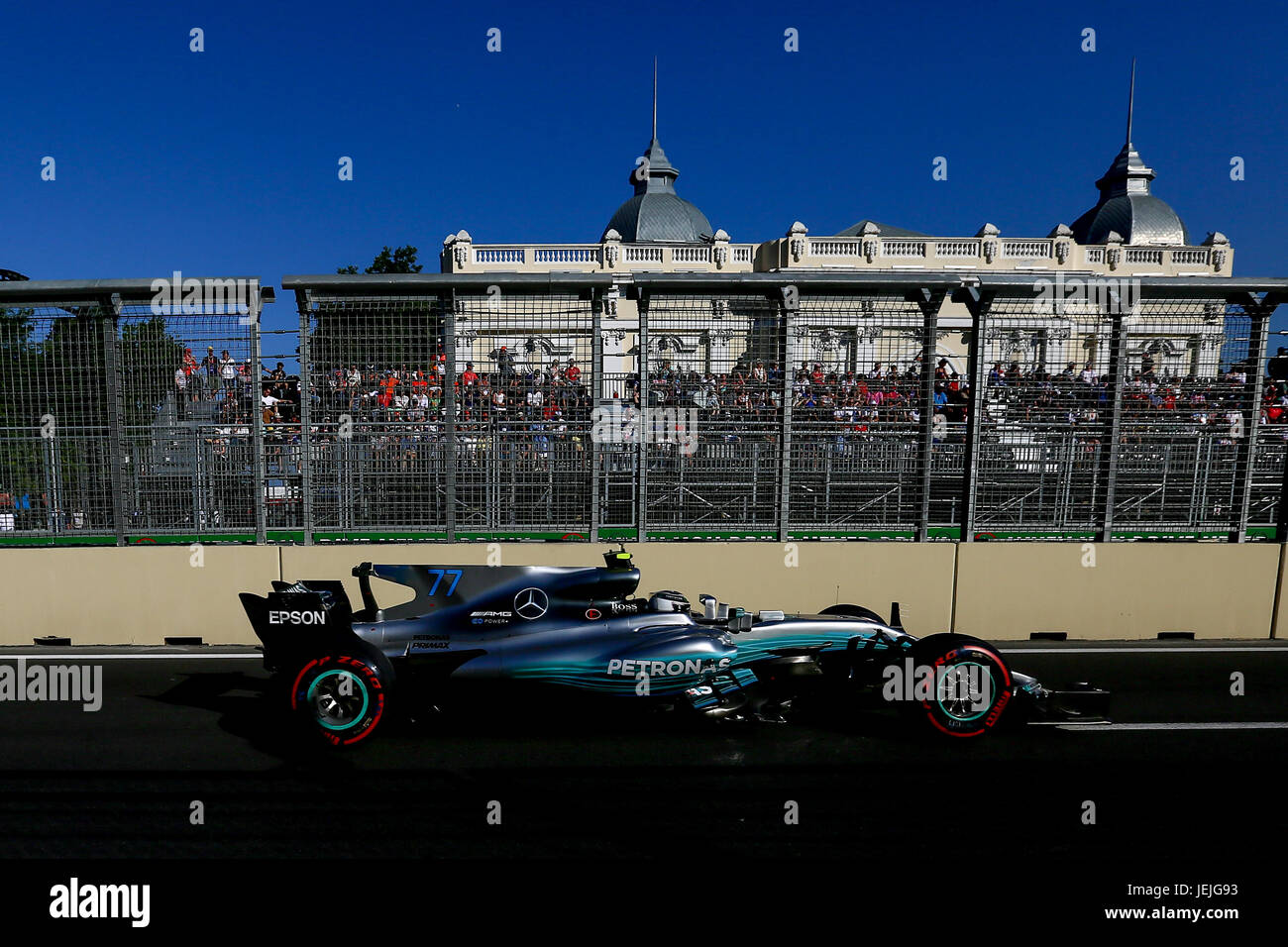 Baku Azerbaijan 25th June 2017 Filand Formula One Driver Va tteri baku-azerbaijan-25th-june-2017-filand-formula-one-driver-va-tteri