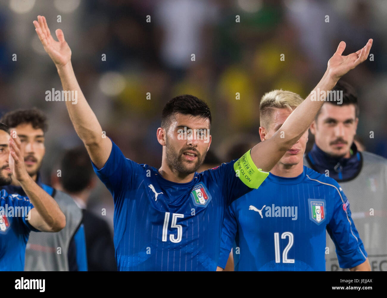 Marco Benassi Krakow, Poland. 24th June, 2017. Marco Benassi (ITA) Football/Soccer ...