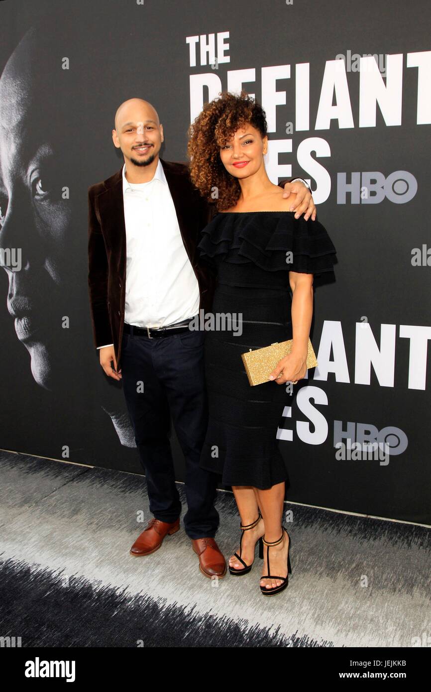 Eric AlexanderHughes, Stevvi Alexander at arrivals for THE DEFIANT