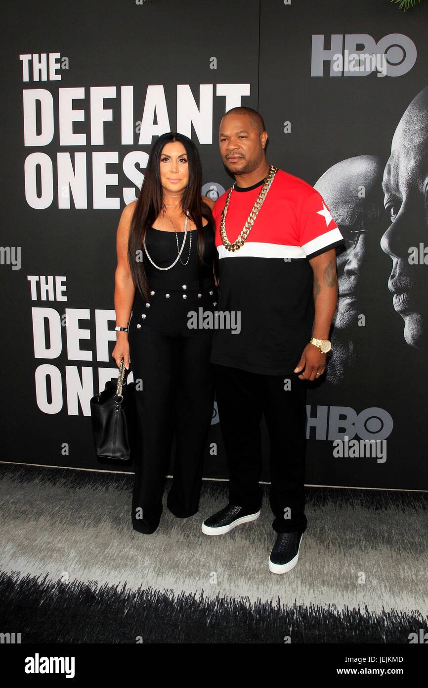 Krista Joiner, Xzibit at arrivals for THE DEFIANT ONES Premiere ...