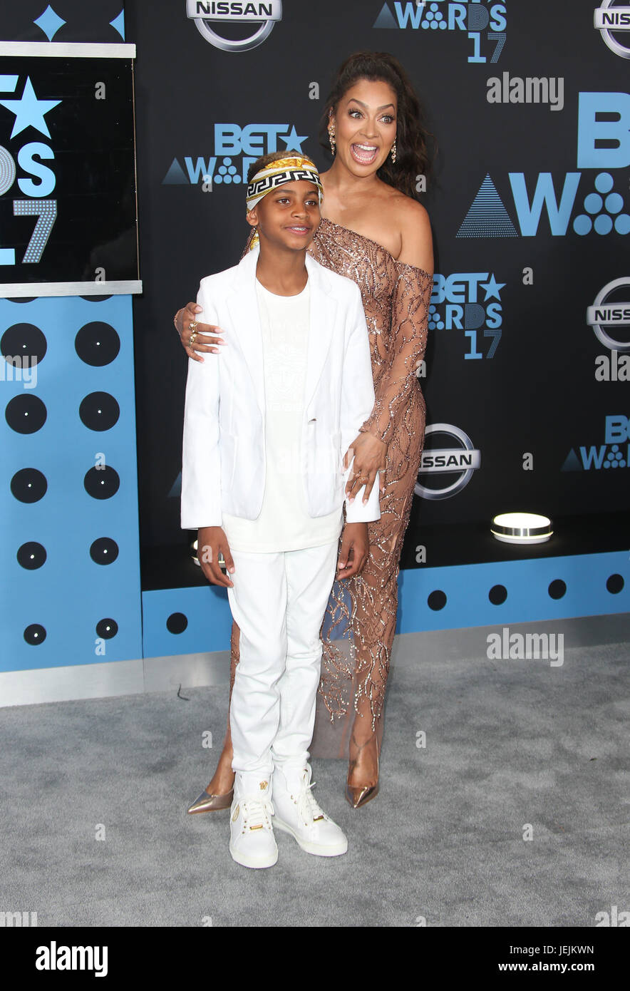 La la anthony and kiyan carmelo anthony hires stock photography and