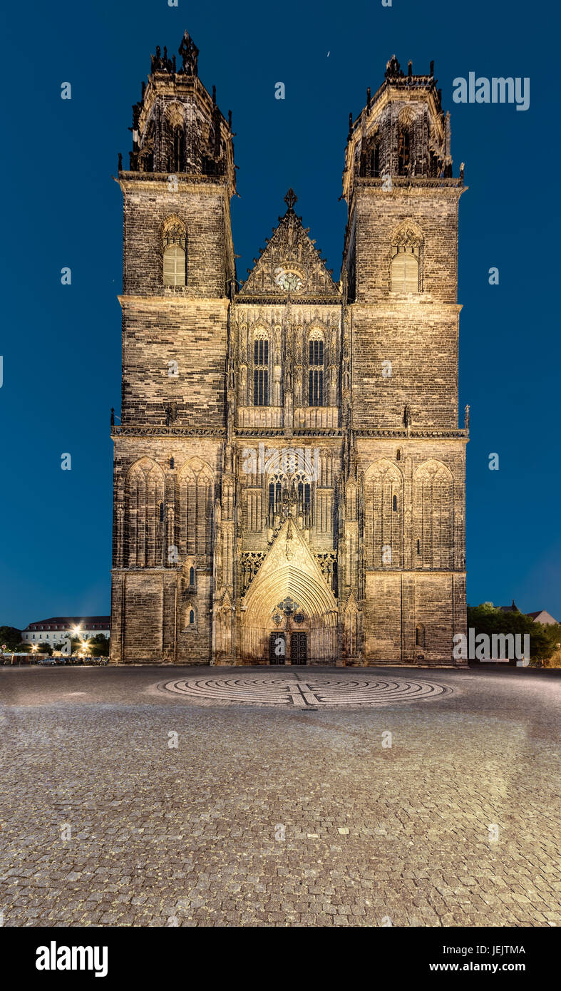 Magdeburg Cathedral 1 Stock Photo