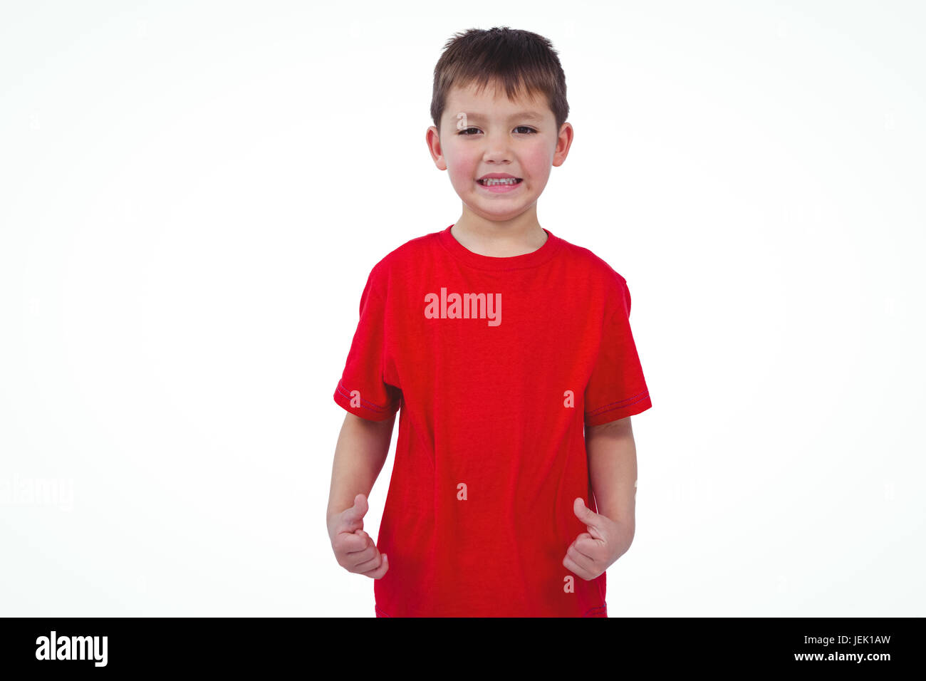 Smiling boy looking at the camera Stock Photo - Alamy