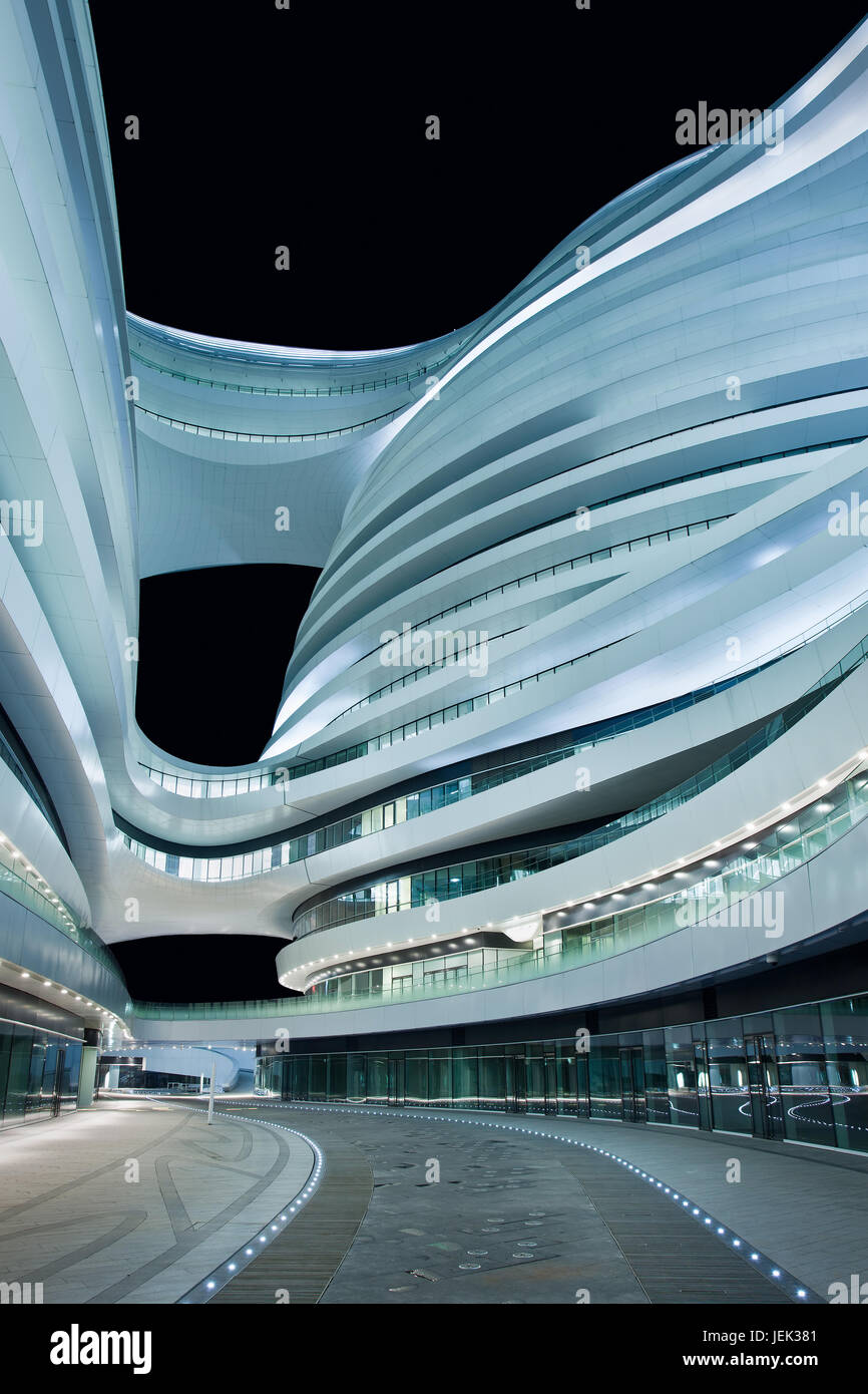 Galaxy office building. SOHO is China’s largest prime office real