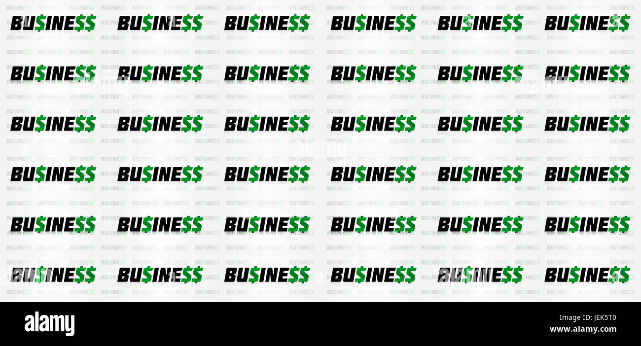 Lucrative Business Typographic Pattern Design Stock Photo