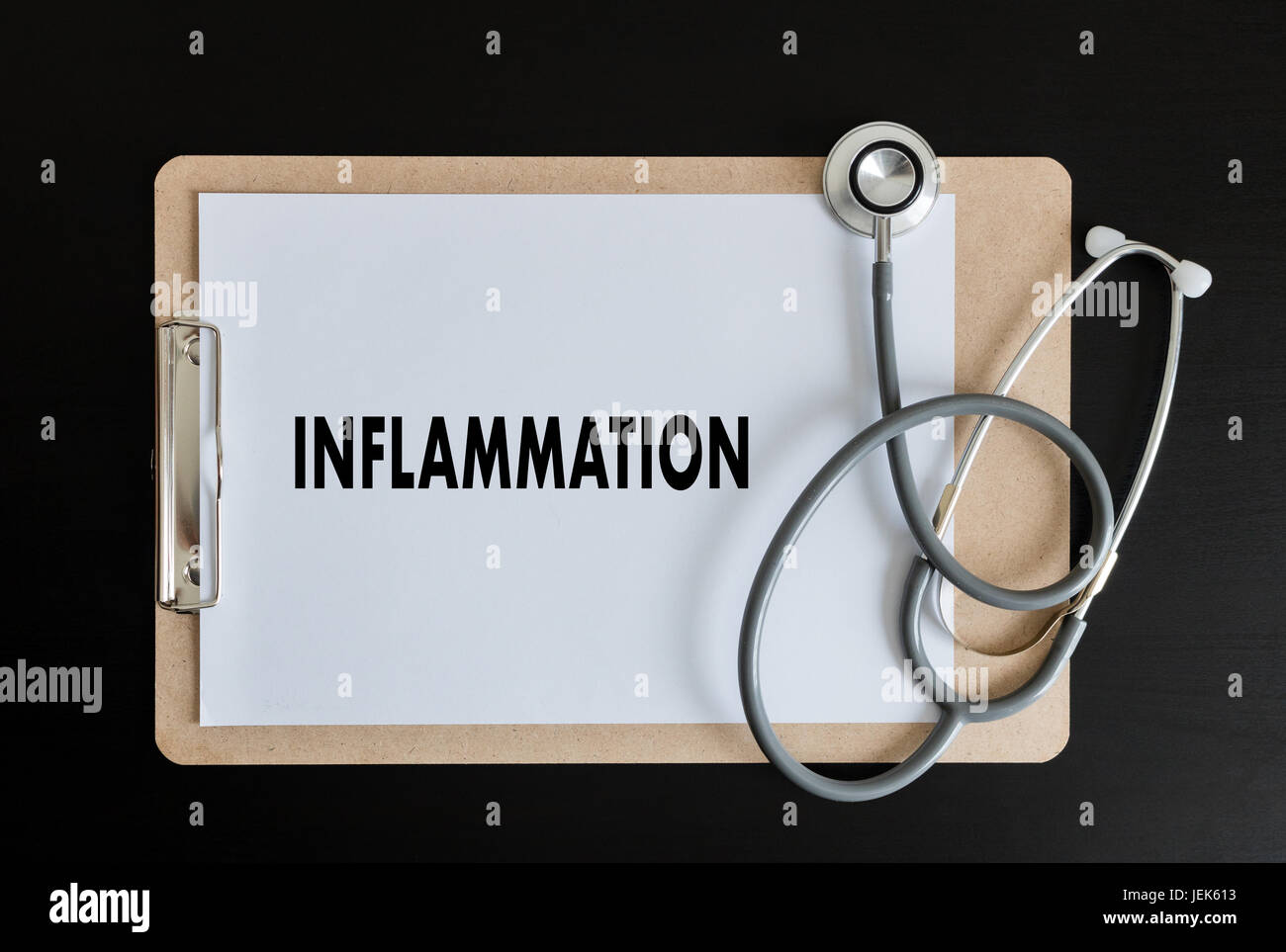 Inflammation Joint inflammation concept Medical Report , lymph glands