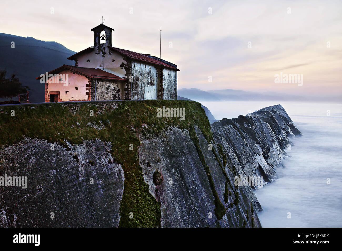 Zumaia, Basque Country, Bay of Biskay, Spain Stock Photo