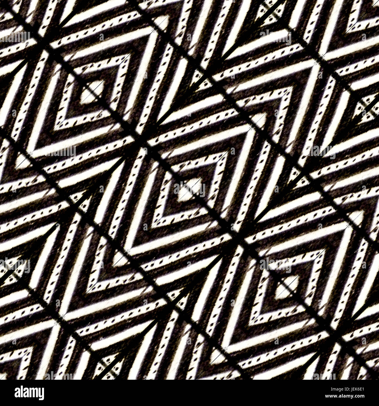 Black and White Abstract Geometric Pattern Stock Photo - Alamy