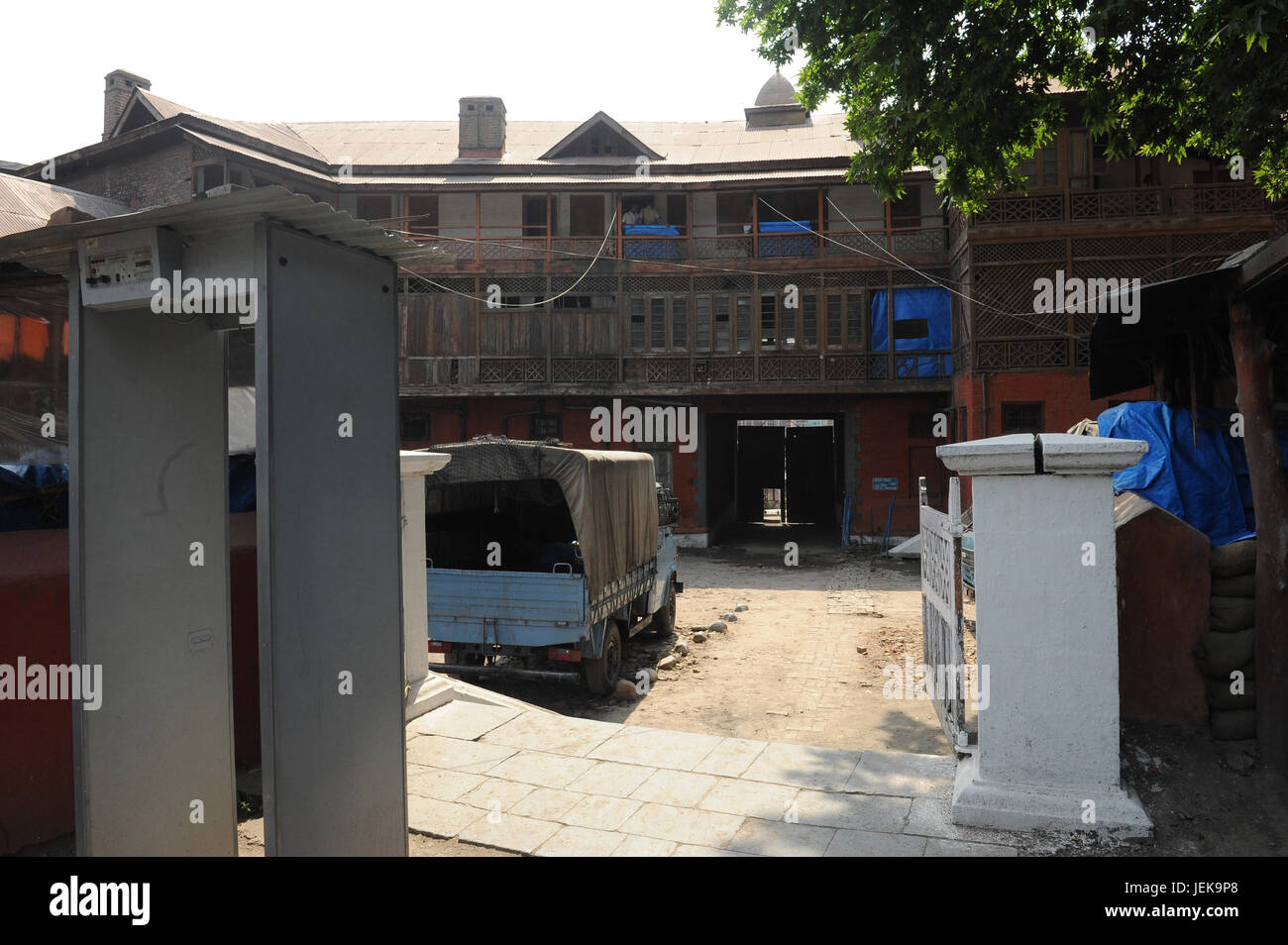 Building, Srinagar, jammu Kashmir, india, asia Stock Photo