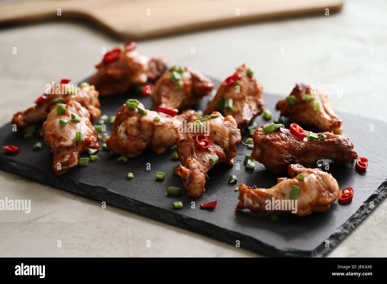 Fried chicken legs Stock Photo - Alamy