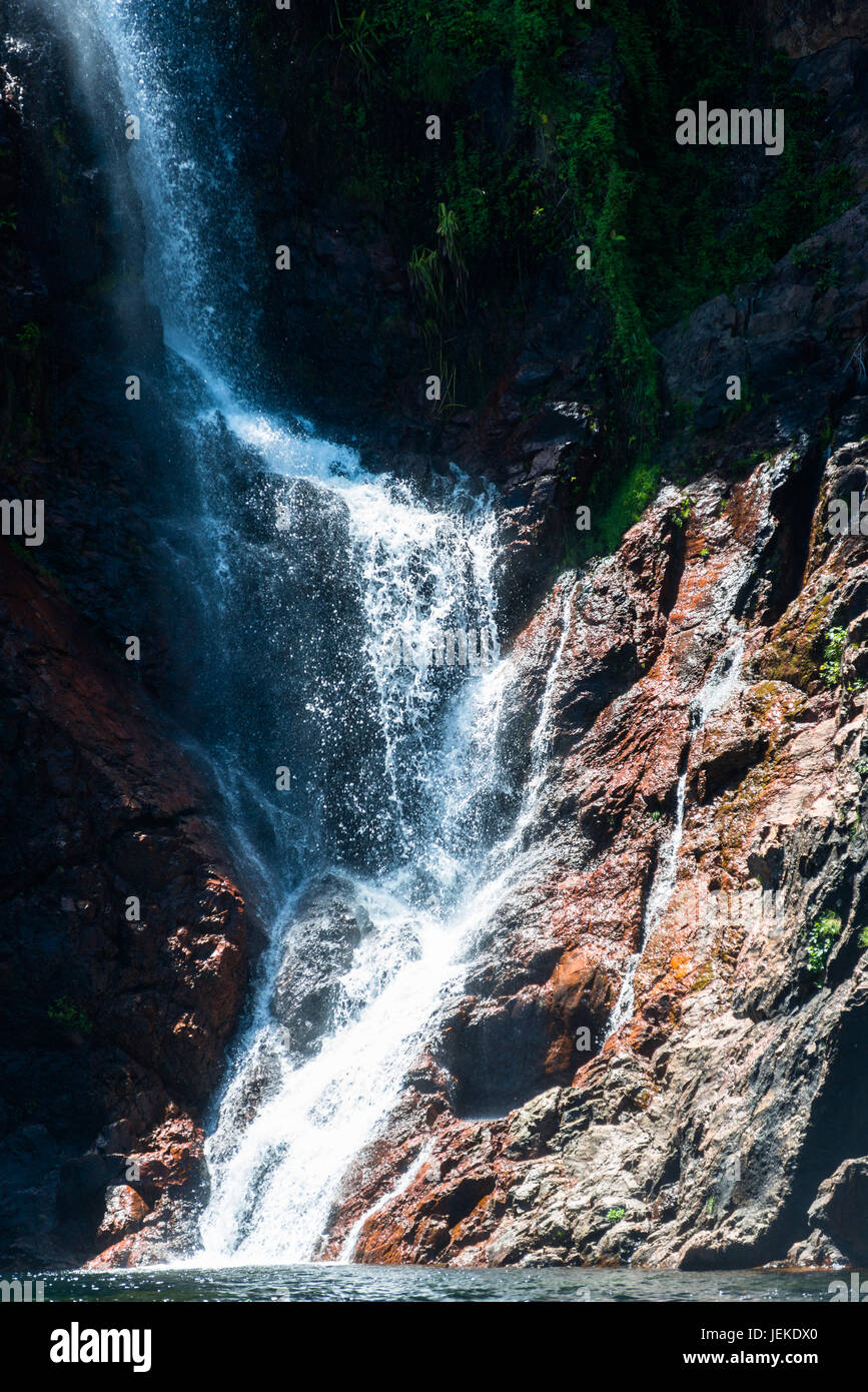 Wangi Falls during wet season, Litchfield National Park, Australia Stock Photo