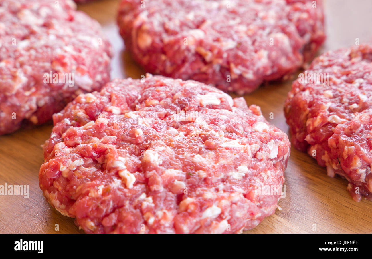 Ground Beef Patties High Resolution Stock Photography and Images Alamy