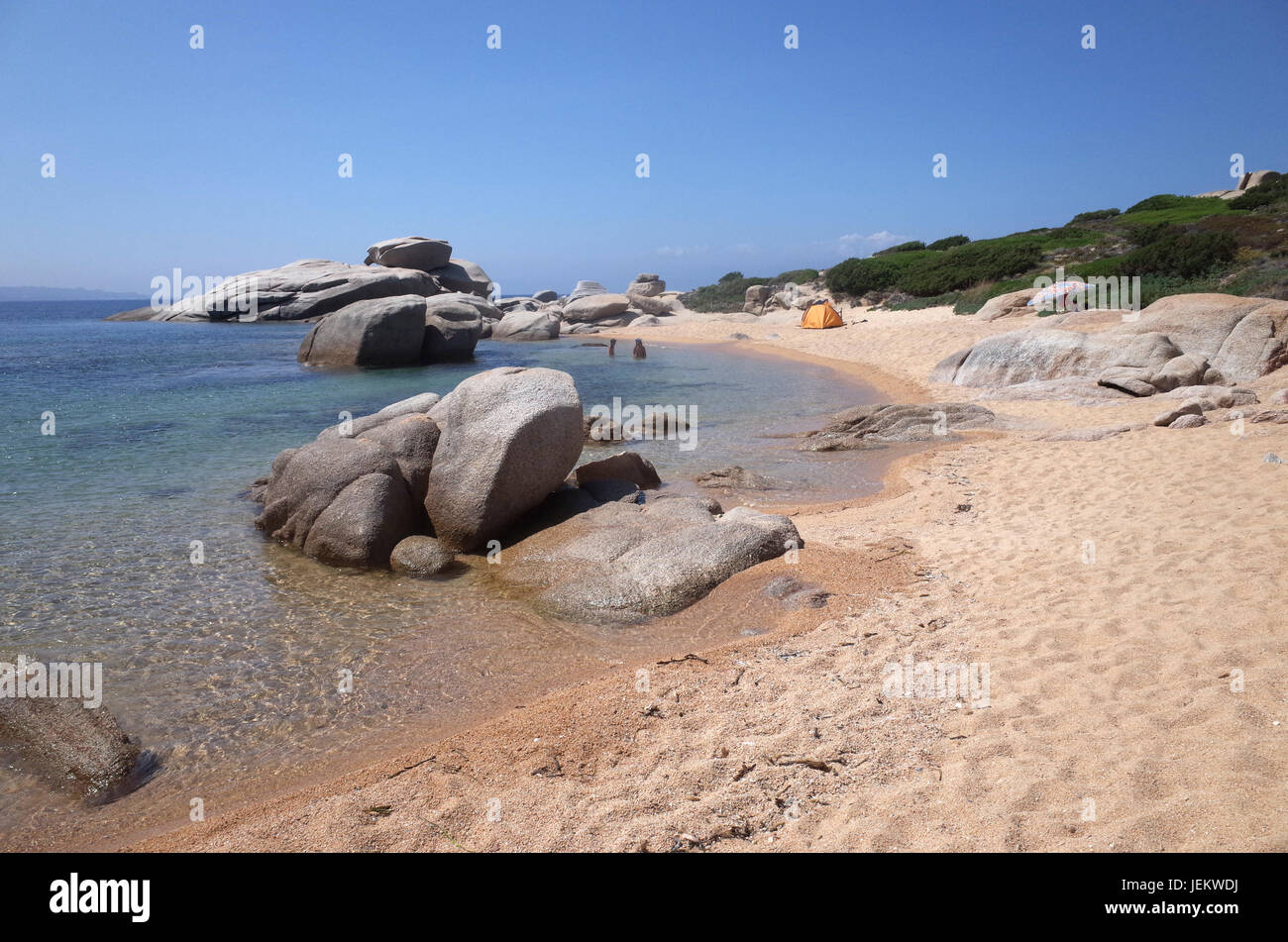 Palau, Sardinia. Talmone beach Stock Photo Alamy