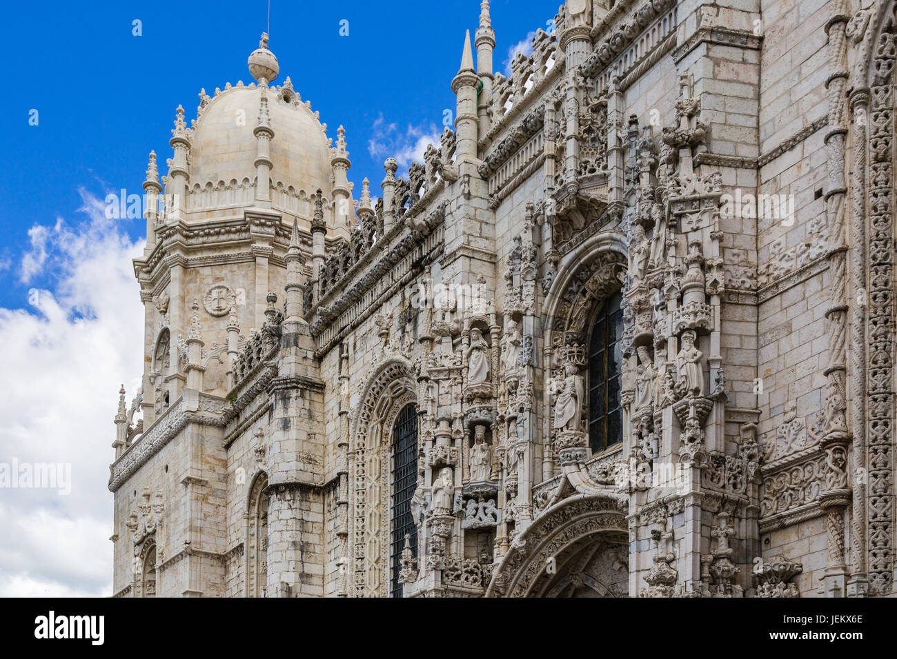 Maritime Museum in Belem neighborhood on the bank of the River Tagus, Lisbon, Portugal Stock Photo