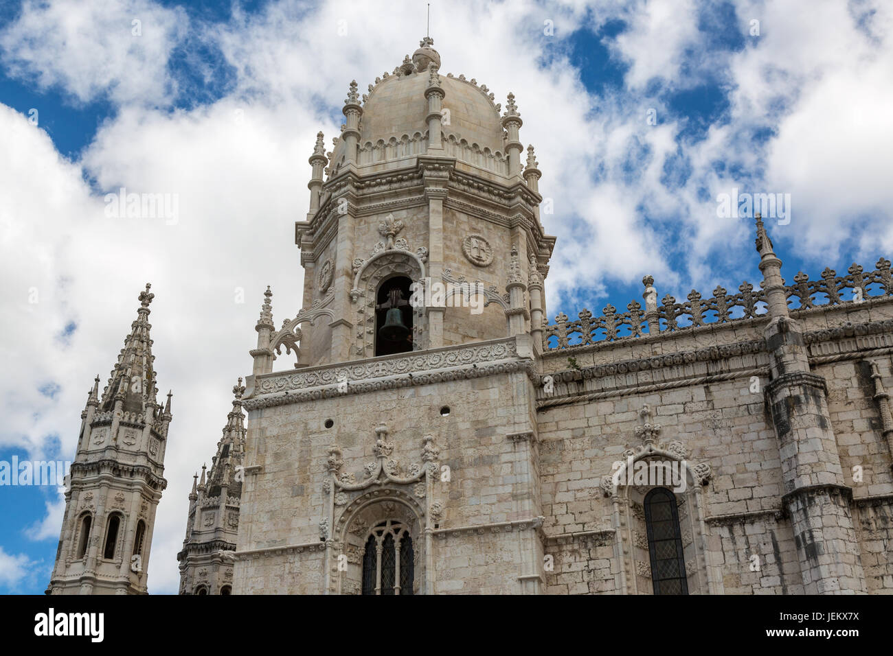 Maritime Museum in Belem neighborhood on the bank of the River Tagus, Lisbon, Portugal Stock Photo