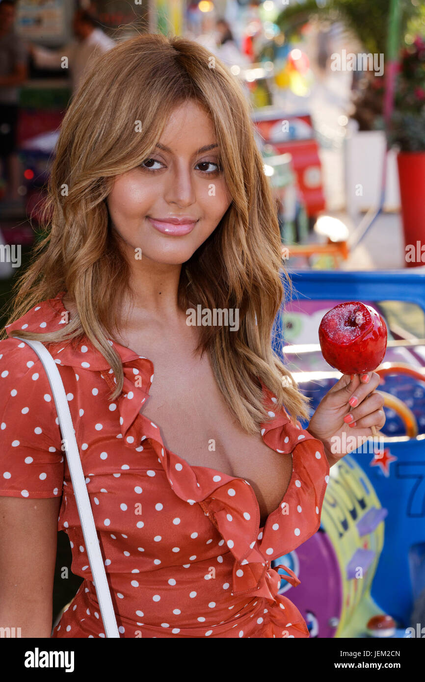 Paris, France. 23th June, 2017. Zahia Dehar attends 2017 Fête des Tuileries, on June 23, 2017 in Paris, France. Credit: Bernard Menigault/Alamy Live N Stock Photo