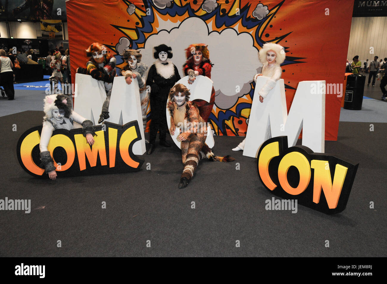 MCM London Comic Con 2017 at the Excel London Featuring: Atmosphere ...