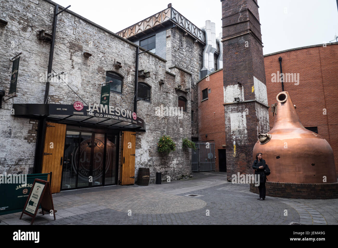 The Old Jameson Distillery, Dublin, Ireland Stock Photo