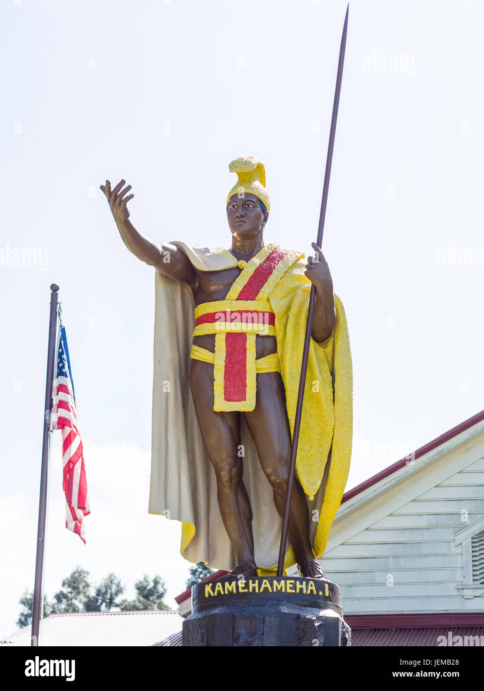 Original Kamehameha I statue An original of the Kamehameha I statue is
