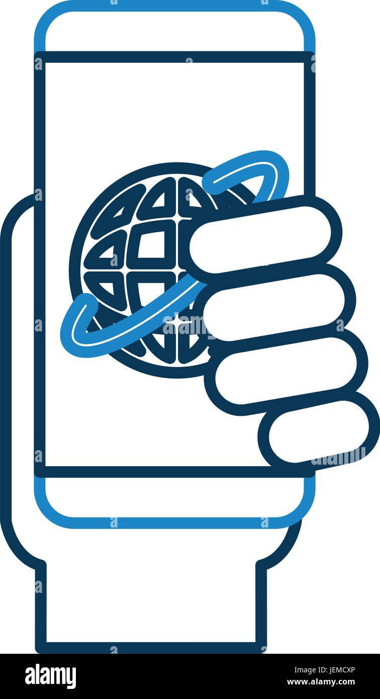 Cellular connection technological information Stock Vector Image & Art ...