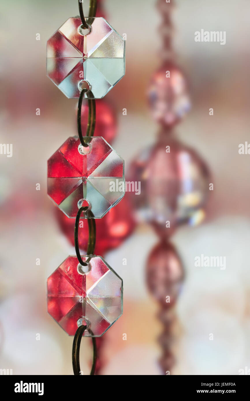 Transparent Beads Bracelet Ring Hanchain