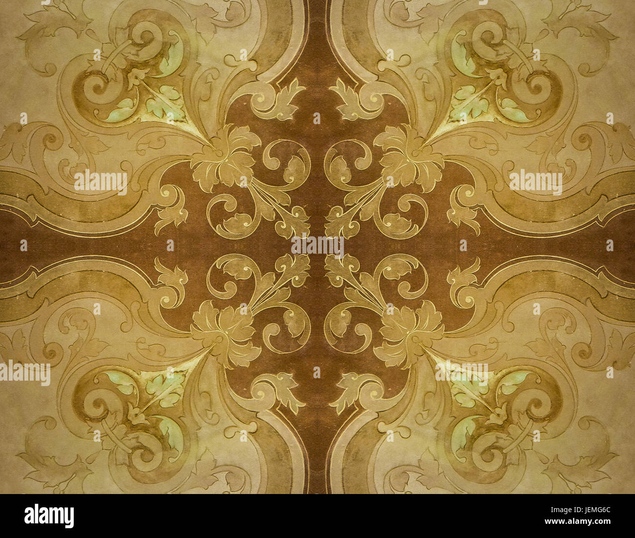 Ornate Decorated Seamless Background Stock Photo - Alamy