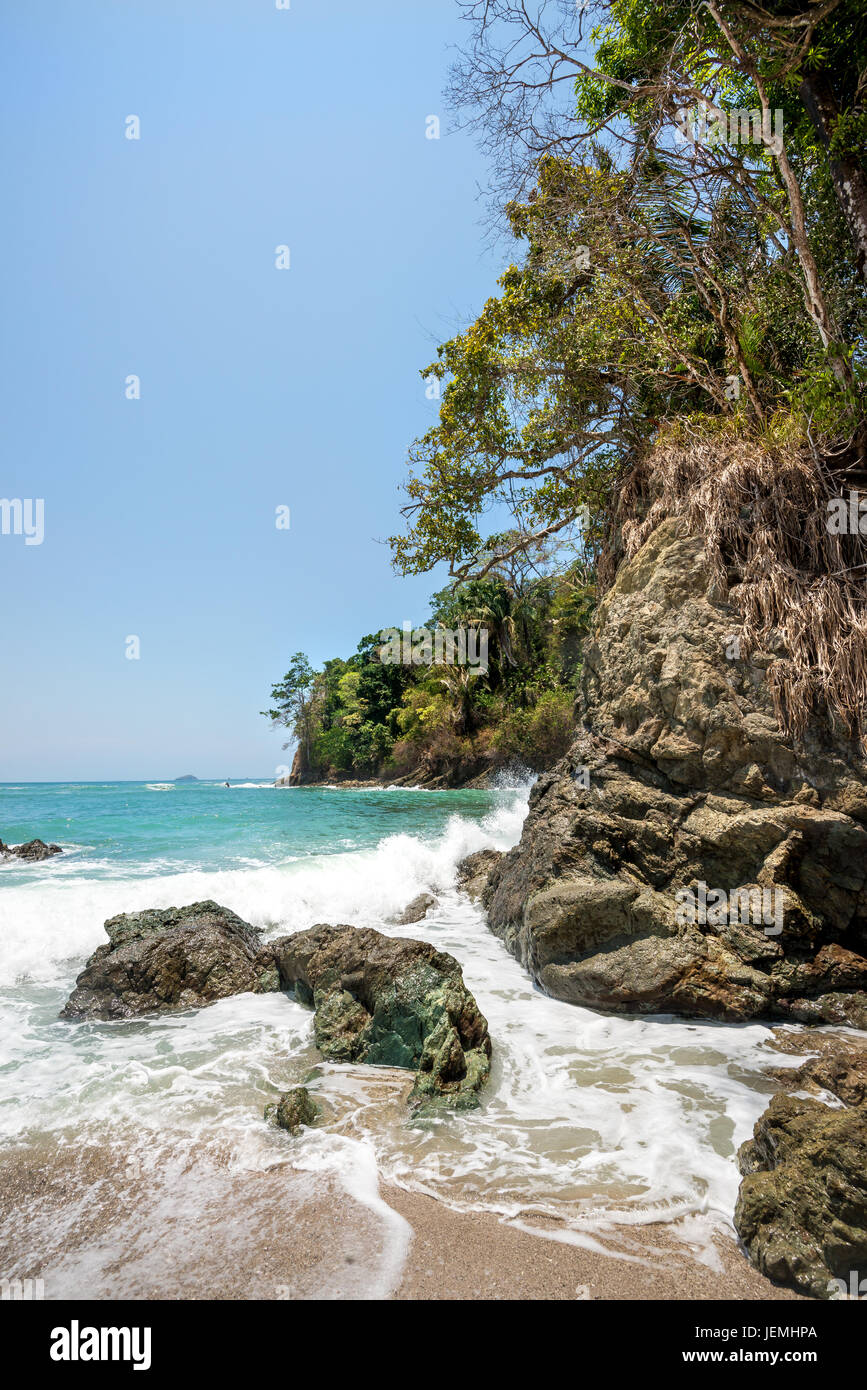 Manuel António beach, Costa Rica Stock Photo