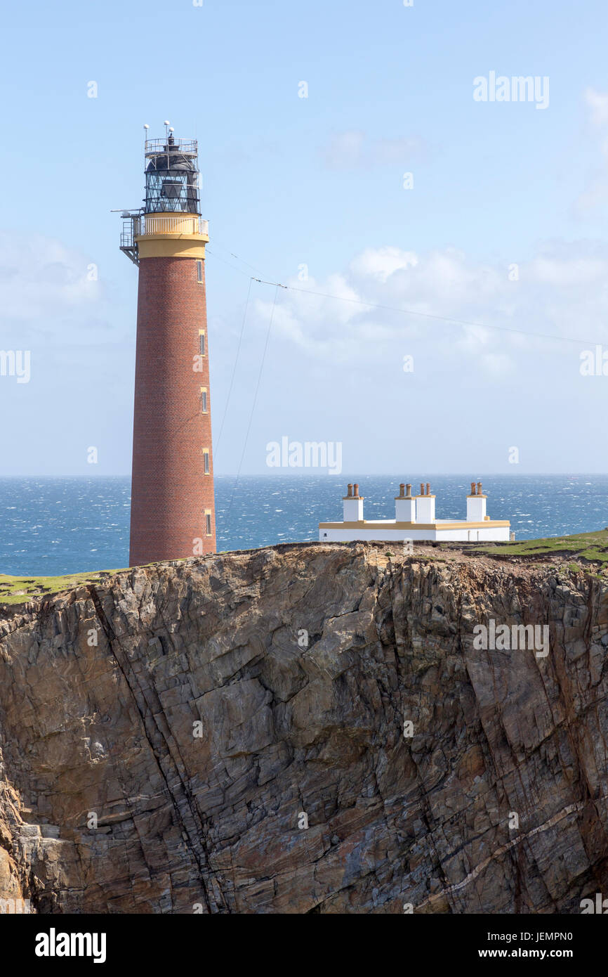 Ness Lighthouse, The Butt of Ness, Isle of Lewis, Western Isles, Outer