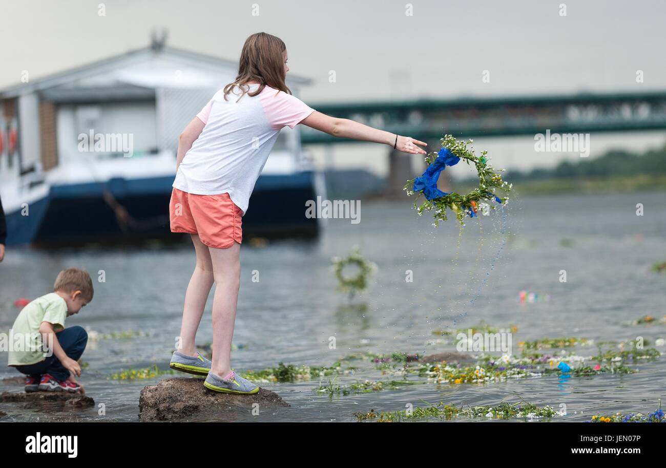 Wianki Wreaths A Mass Cultural Festival Primarily A Pagan Religious Event Kupala Night