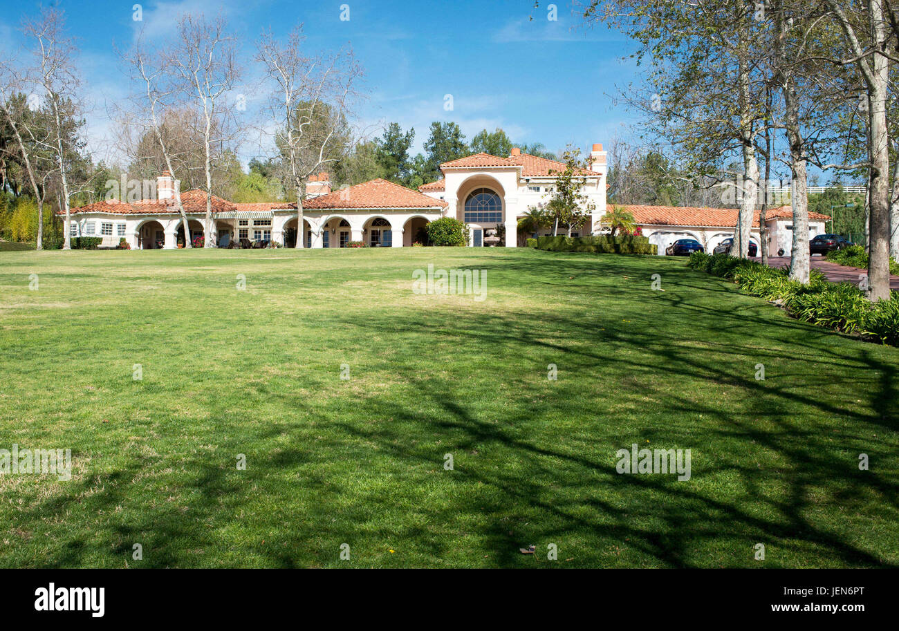 Coto De Caza, California, USA. 14th Feb, 2016. Home of Teemu Selanne and family in Coto de Caza