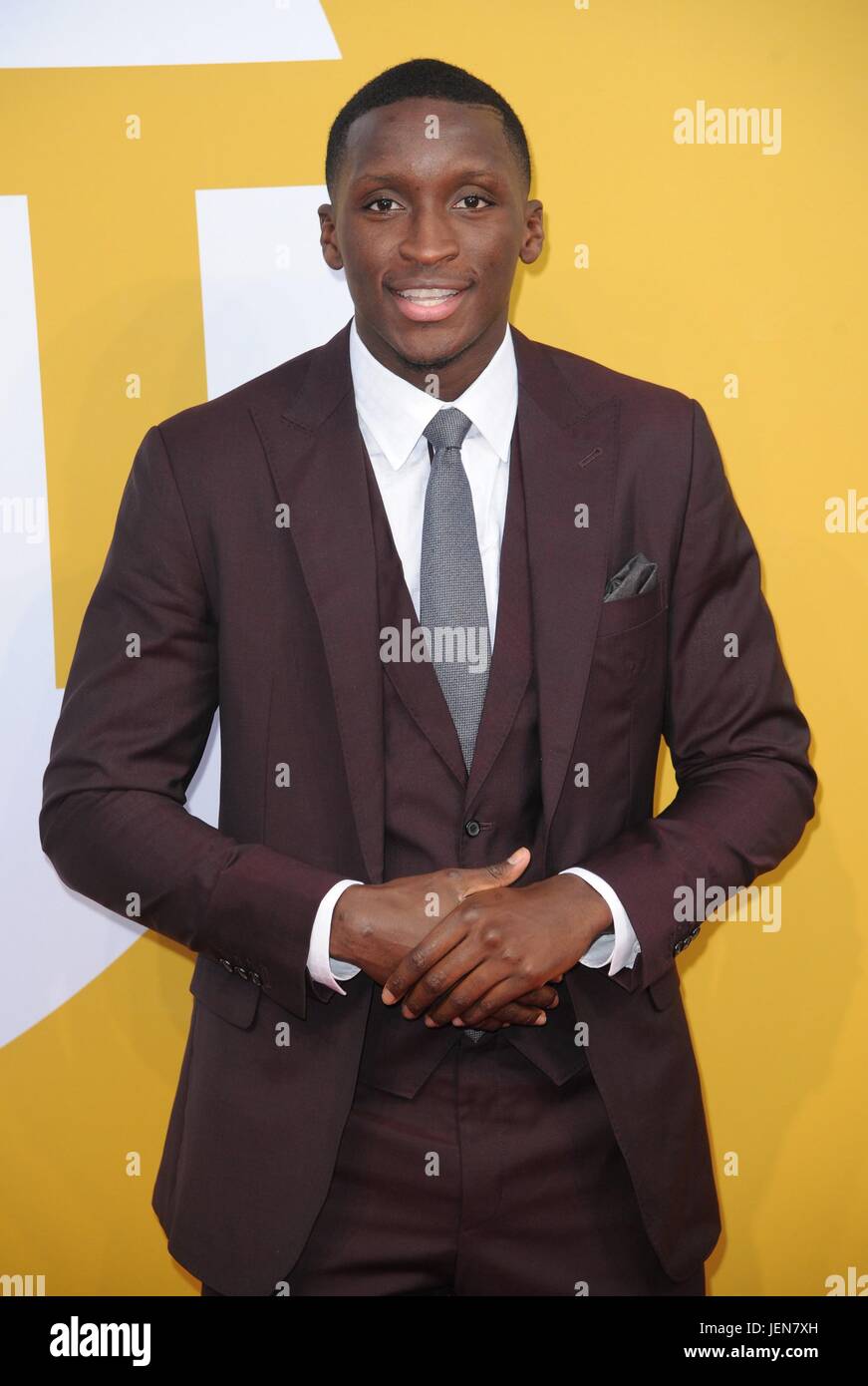 New York, NY, USA. 26th June, 2017. Victor Oladipo at arrivals for 2017 NBA Awards on TNT, Basketball City at Pier 36, New York, NY June 26, 2017. Credit: Kristin Callahan/Everett Collection/Alamy Live News Stock Photo
