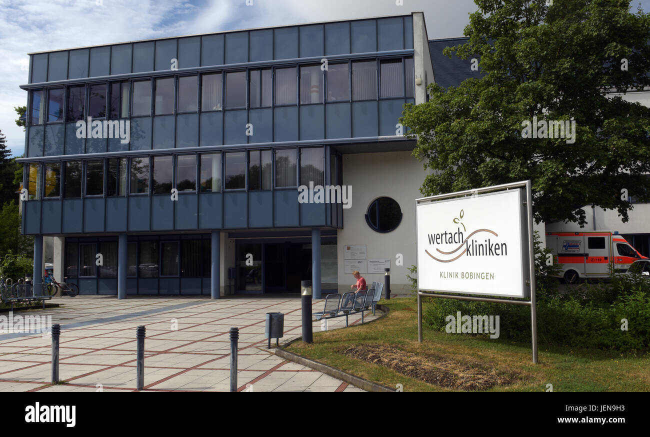 Bobingen Germany 27th June 2017 View Of The Wertachklinik Wertach Clinic In Bobingen Germany 27 June 2017 The Polish Contract Worker Piotr S Is Accused Of Having Slayed His Girlfriend In October