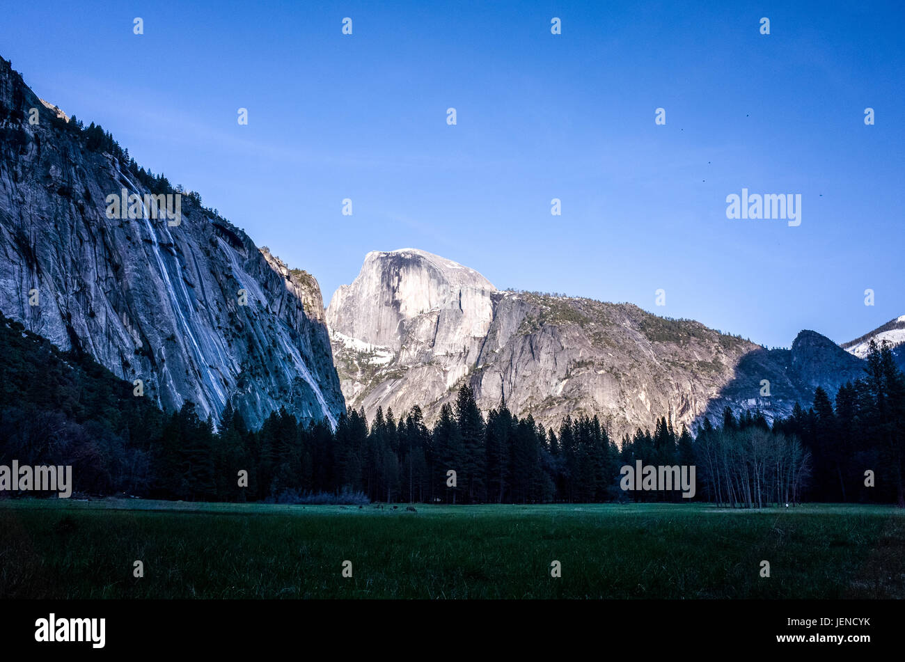 Half Dome, Yosemite Valley, Yosemite National Park, California, United States Stock Photo