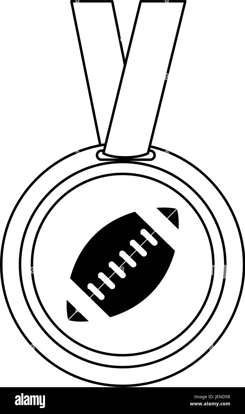 american football icon image  Stock Vector