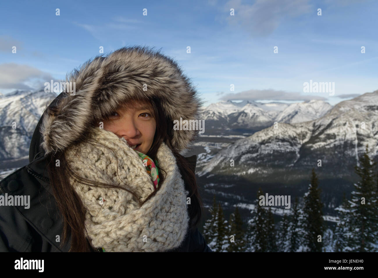Fur hood hi-res stock photography and images - Alamy