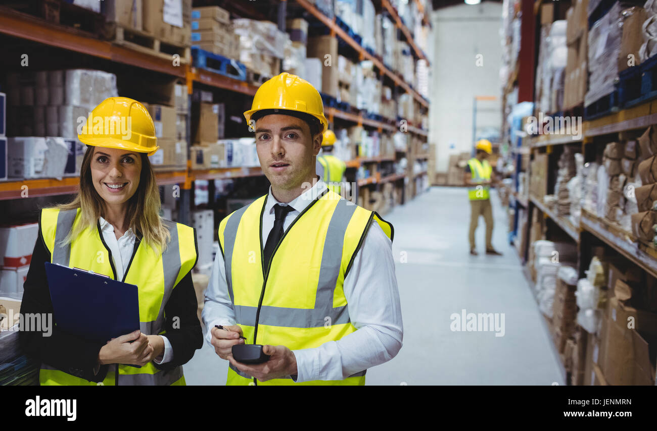 Portrait Of Warehouse Managers Stock Photo Alamy agricultural-manager