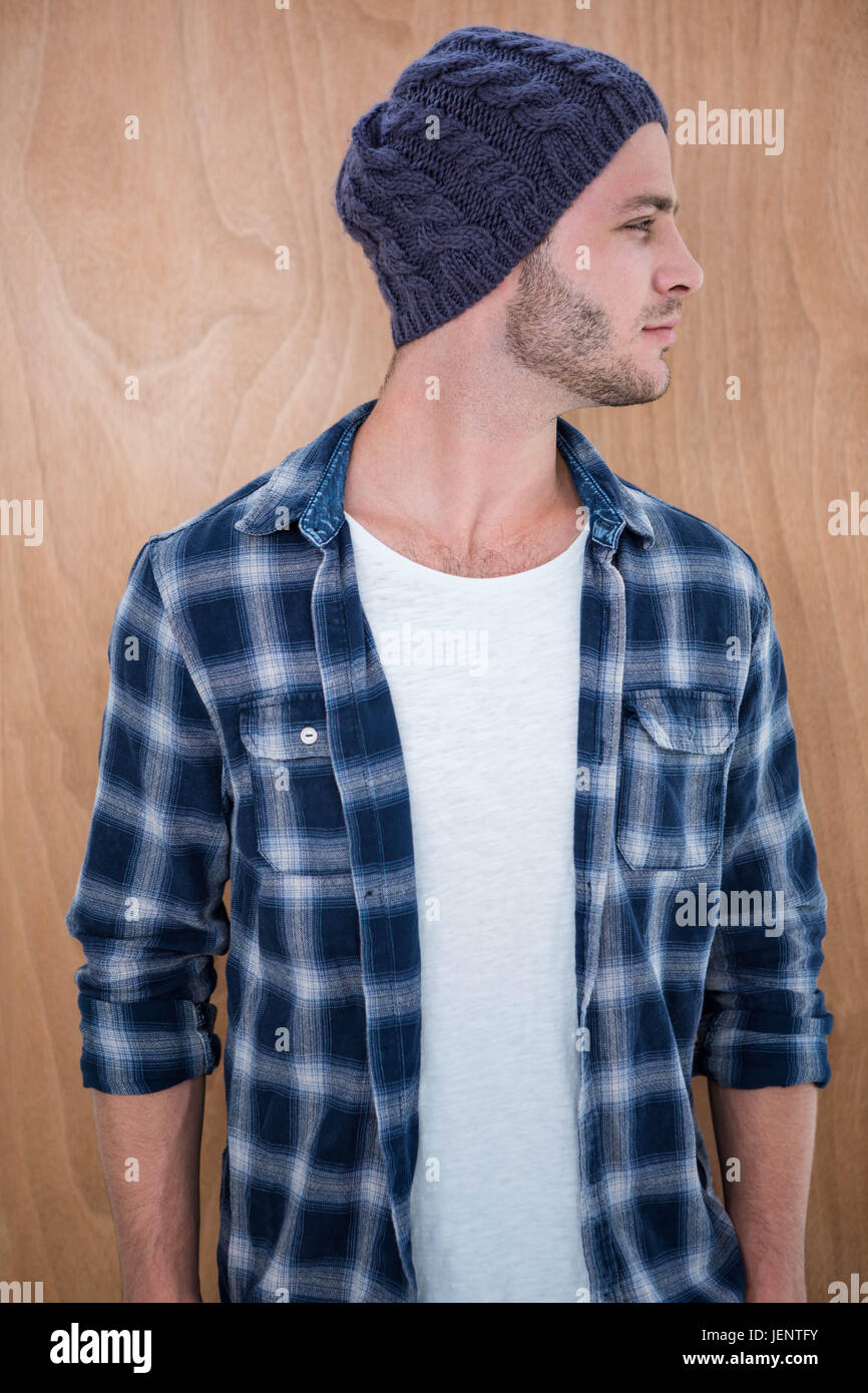 Hipster knit on sale hat