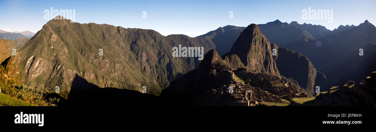 Machu picchu panoramic hi-res stock photography and images - Alamy