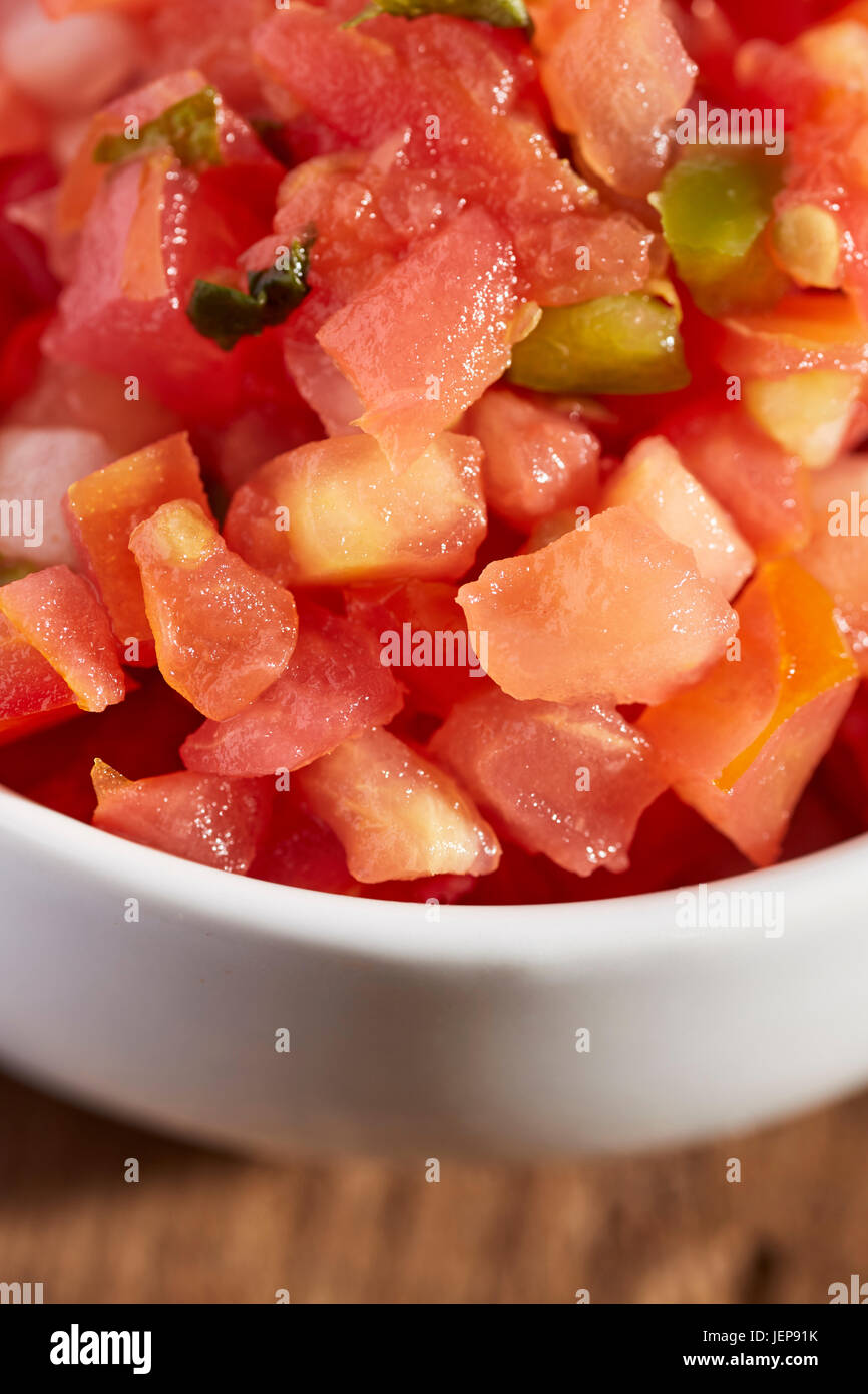 tex mex style tomato salsa Stock Photo Alamy