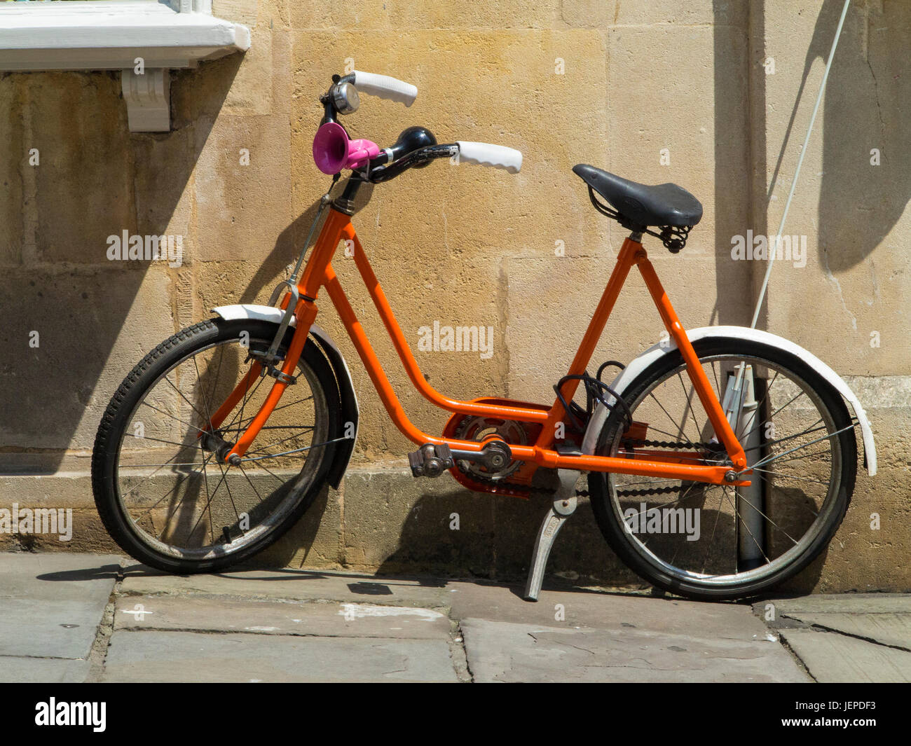 kids orange bike
