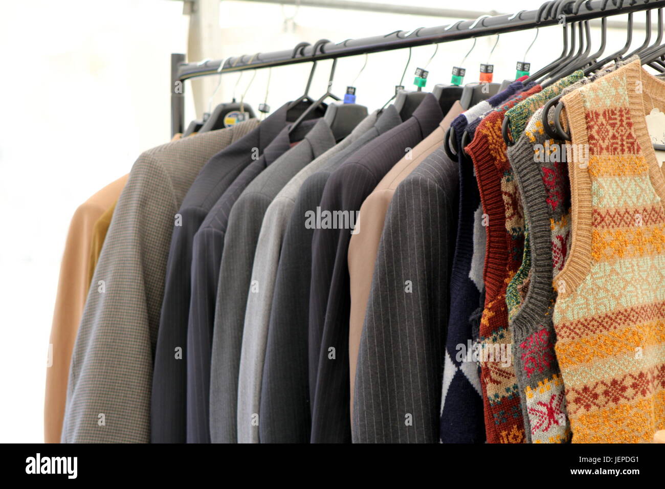 Mens jackets hi-res stock photography and images - Alamy