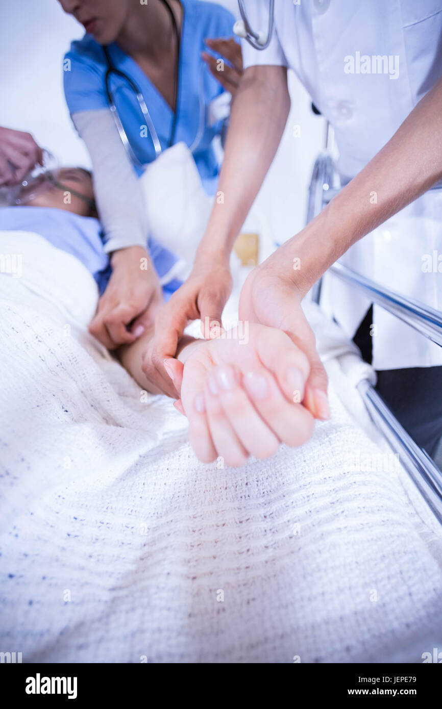 Close up serious doctors nurse hi-res stock photography and images - Alamy