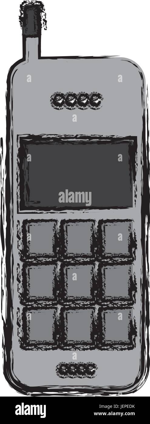 retro phone icon Stock Vector Image & Art - Alamy