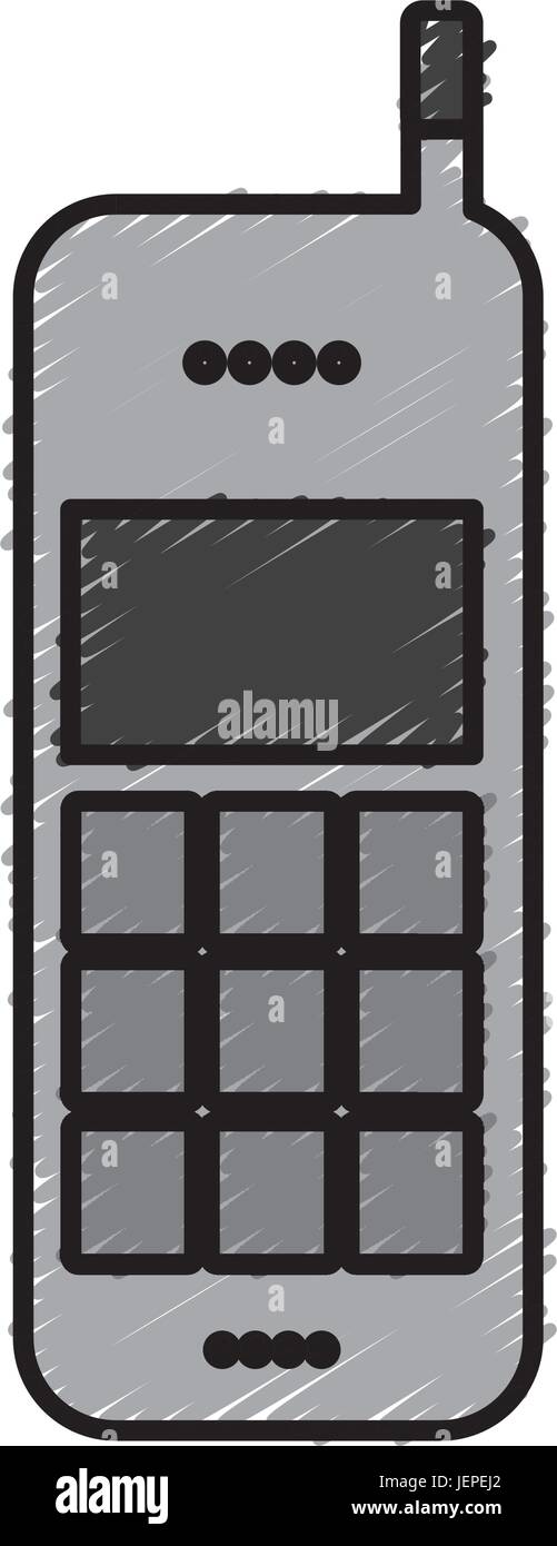 retro phone icon Stock Vector Image & Art - Alamy