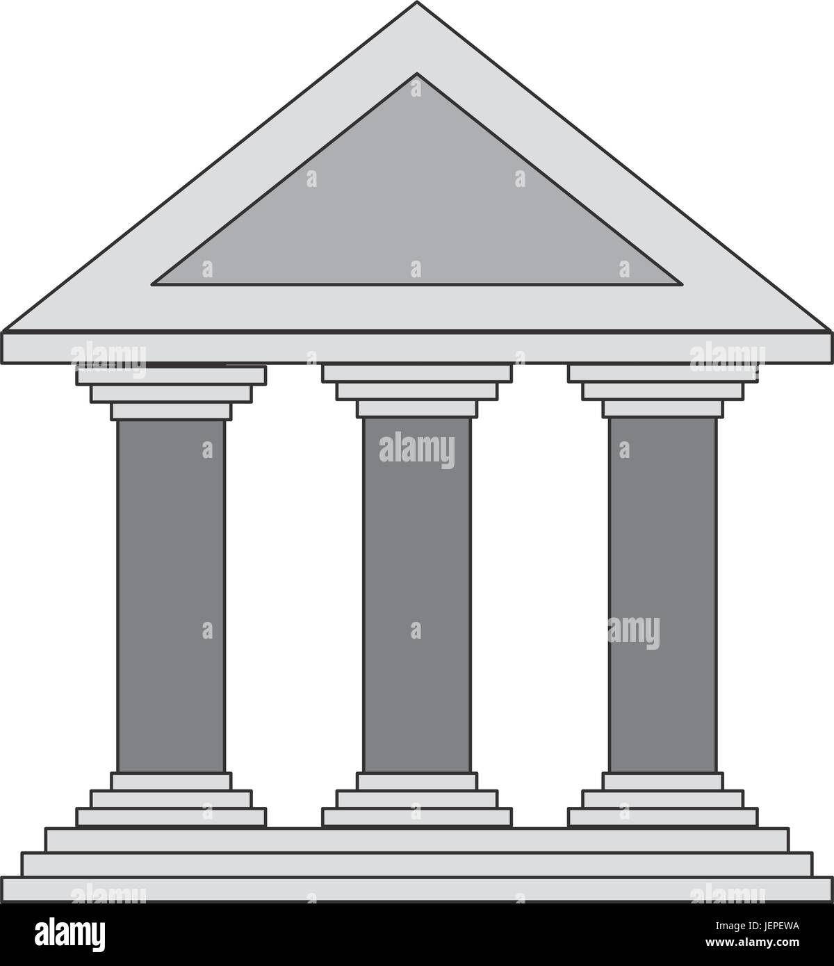 bank building icon Stock Vector Image & Art - Alamy