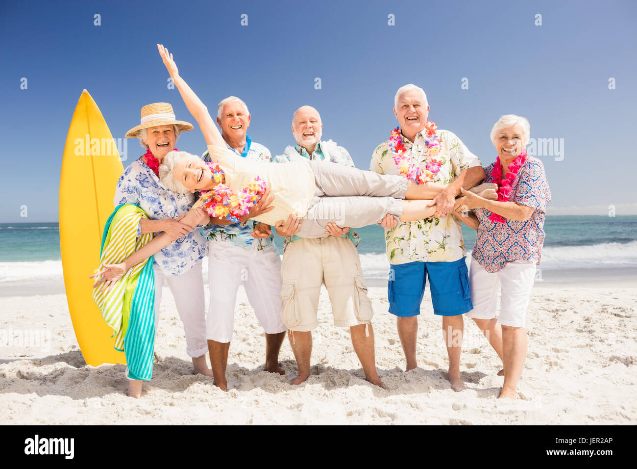 Elderly woman friends 60s hi-res stock photography and images - Alamy