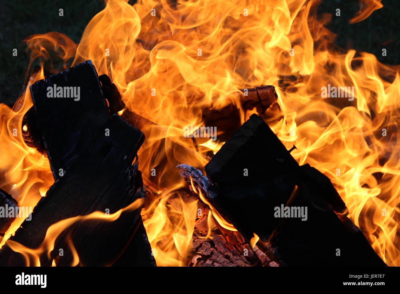 Raging fire as fierce as ever Stock Photo - Alamy