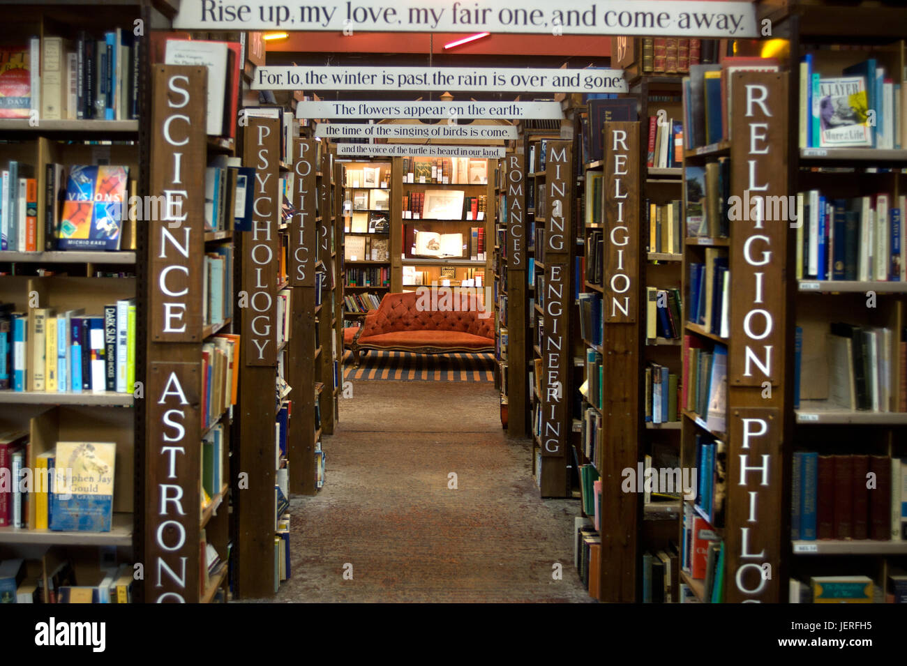 Barter books, Alnwick Stock Photo