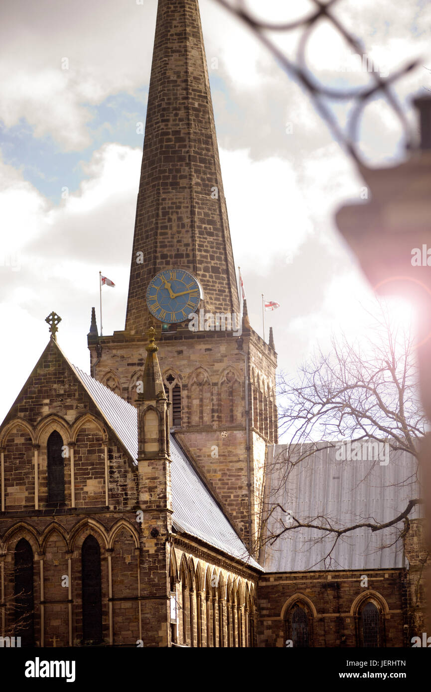 St Cuthberts Church, Darlington Stock Photo Alamy